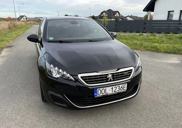 Peugeot 308 cena 57990 przebieg: 155960, rok produkcji 2016 z Oleśnica małe 781